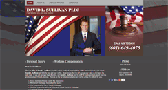Desktop Screenshot of davidsullivanlawfirm.com